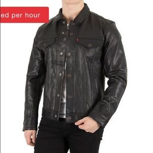 Levi’s Men’s Leather jacket- never worn